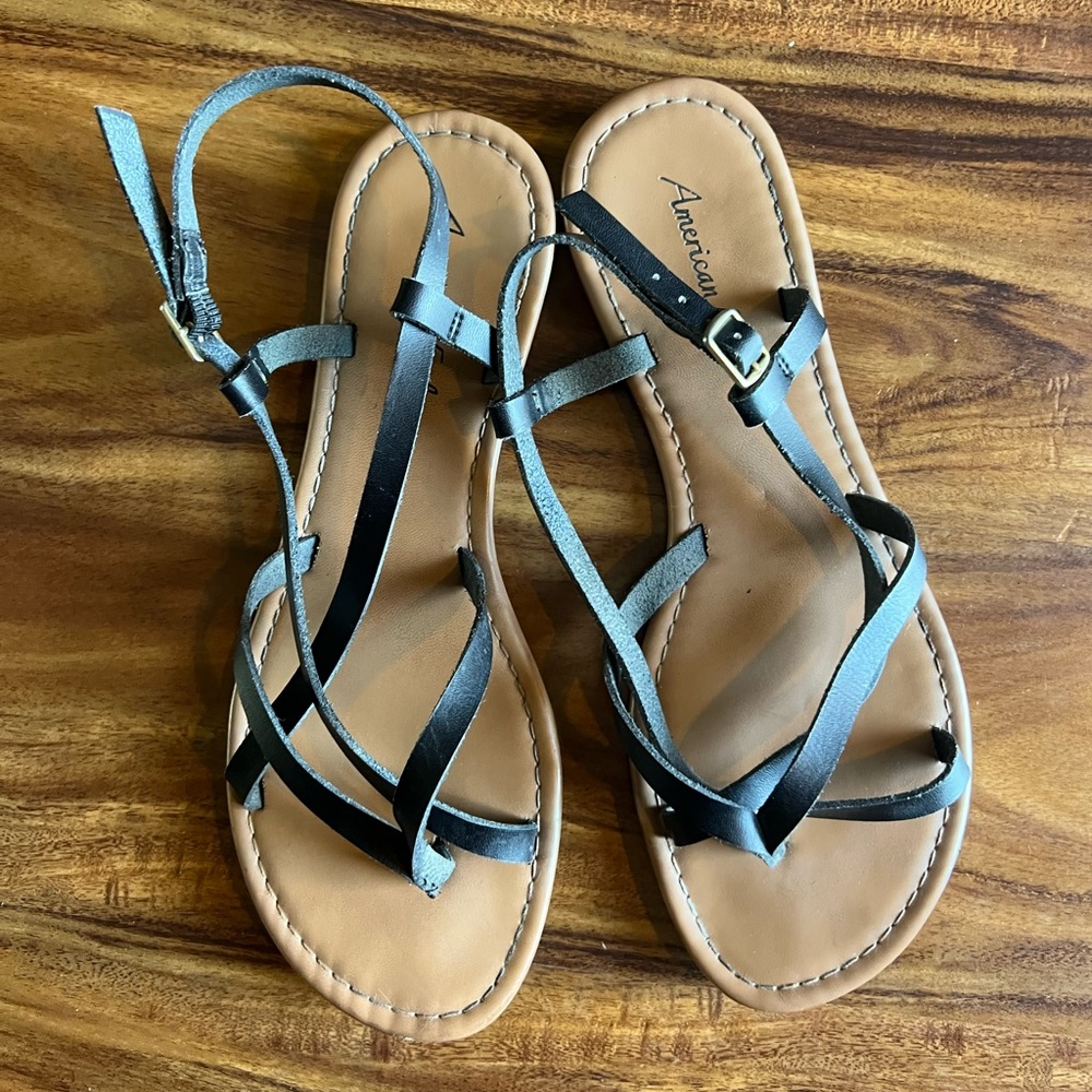 American Eagle | Black | Sandals